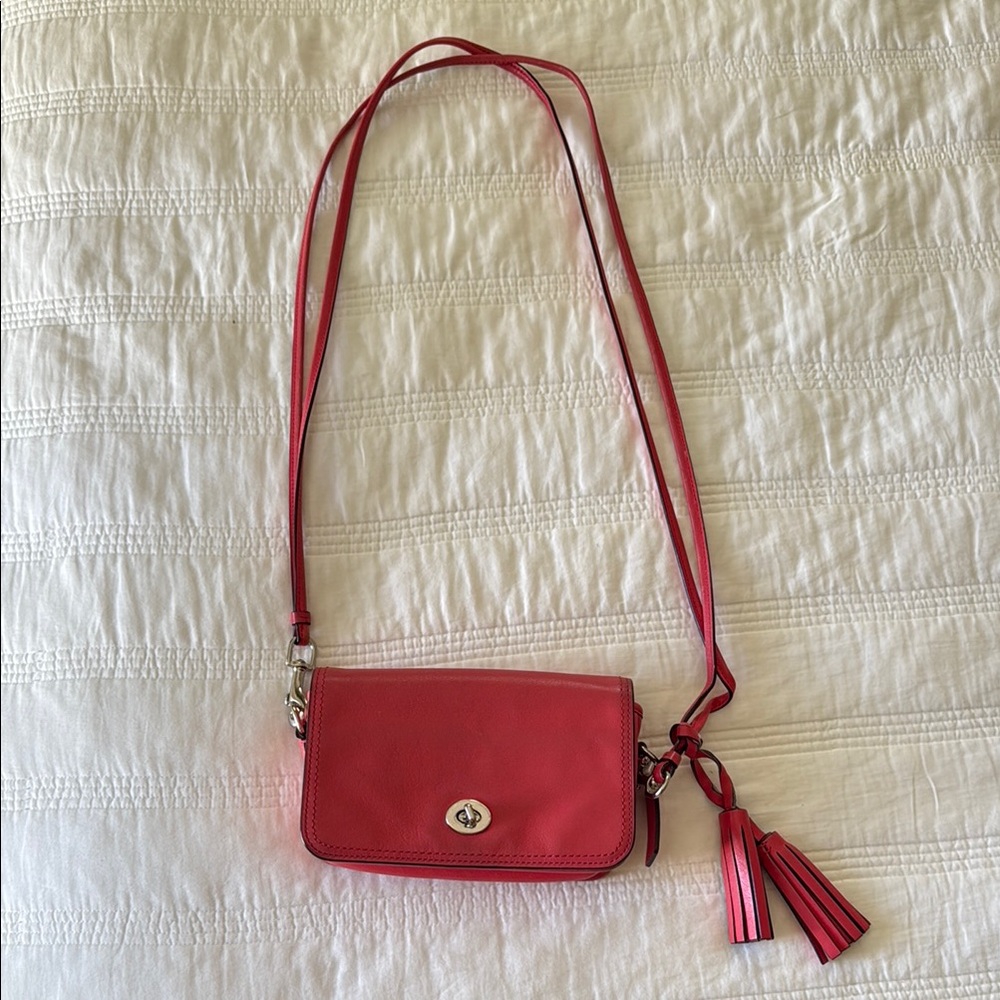 Coach Leather Crossbody Bag